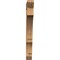 Ekena Millwork Balboa Slat Smooth Bracket, Western Red Cedar, 3 1/2"W x 30"D x 34"H BKT04X30X34BOA06SWR - alternate 2